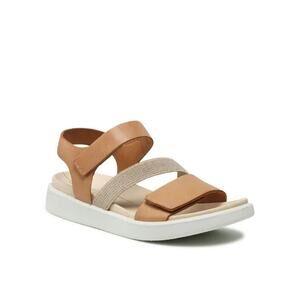 ECCO Women's Flowt 2 Band Sandals, Lion Size 5M